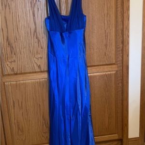 ROYAL BLUE EVENING GOWN